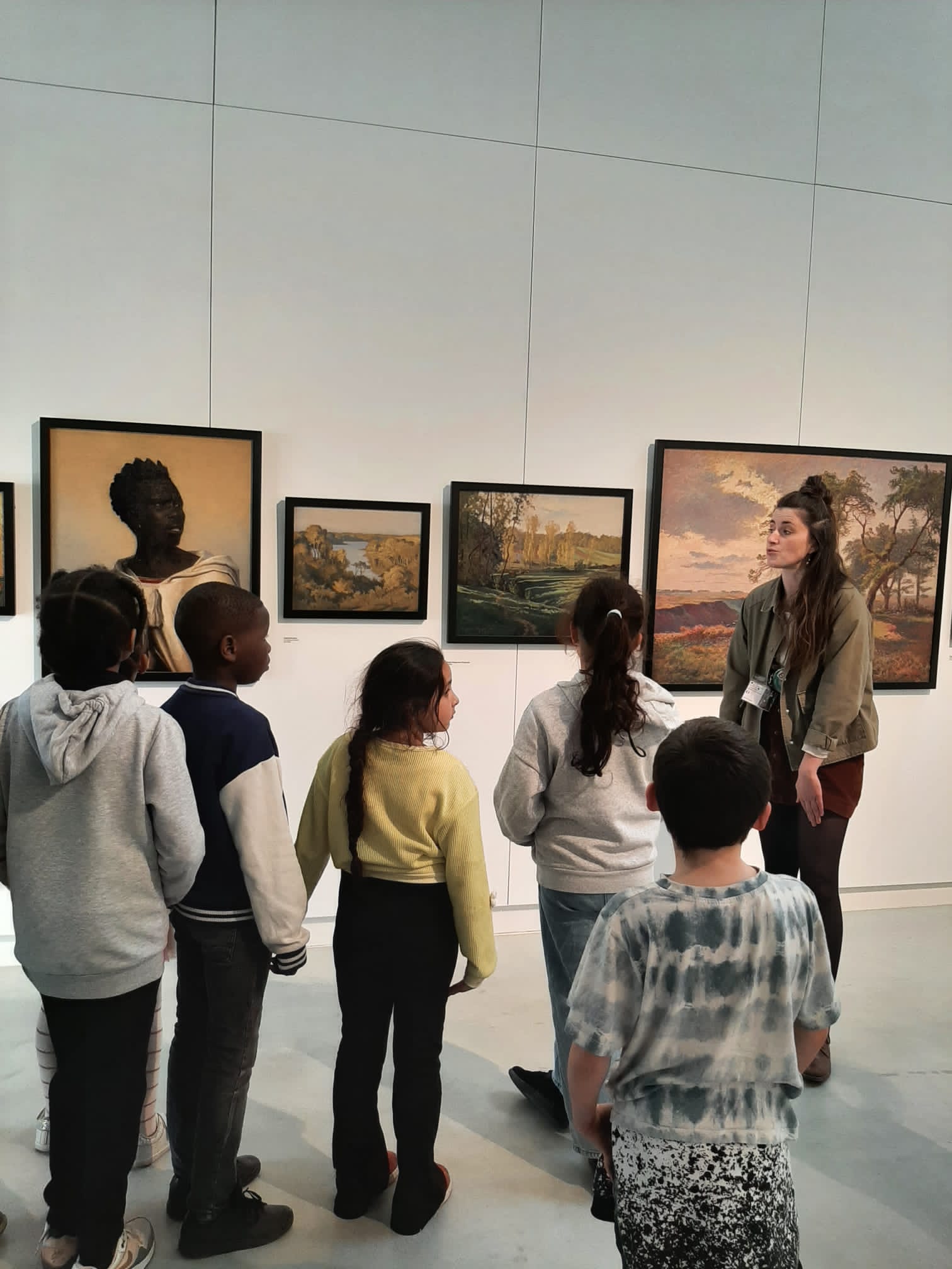Les enfants au Musée des Beaux Arts
