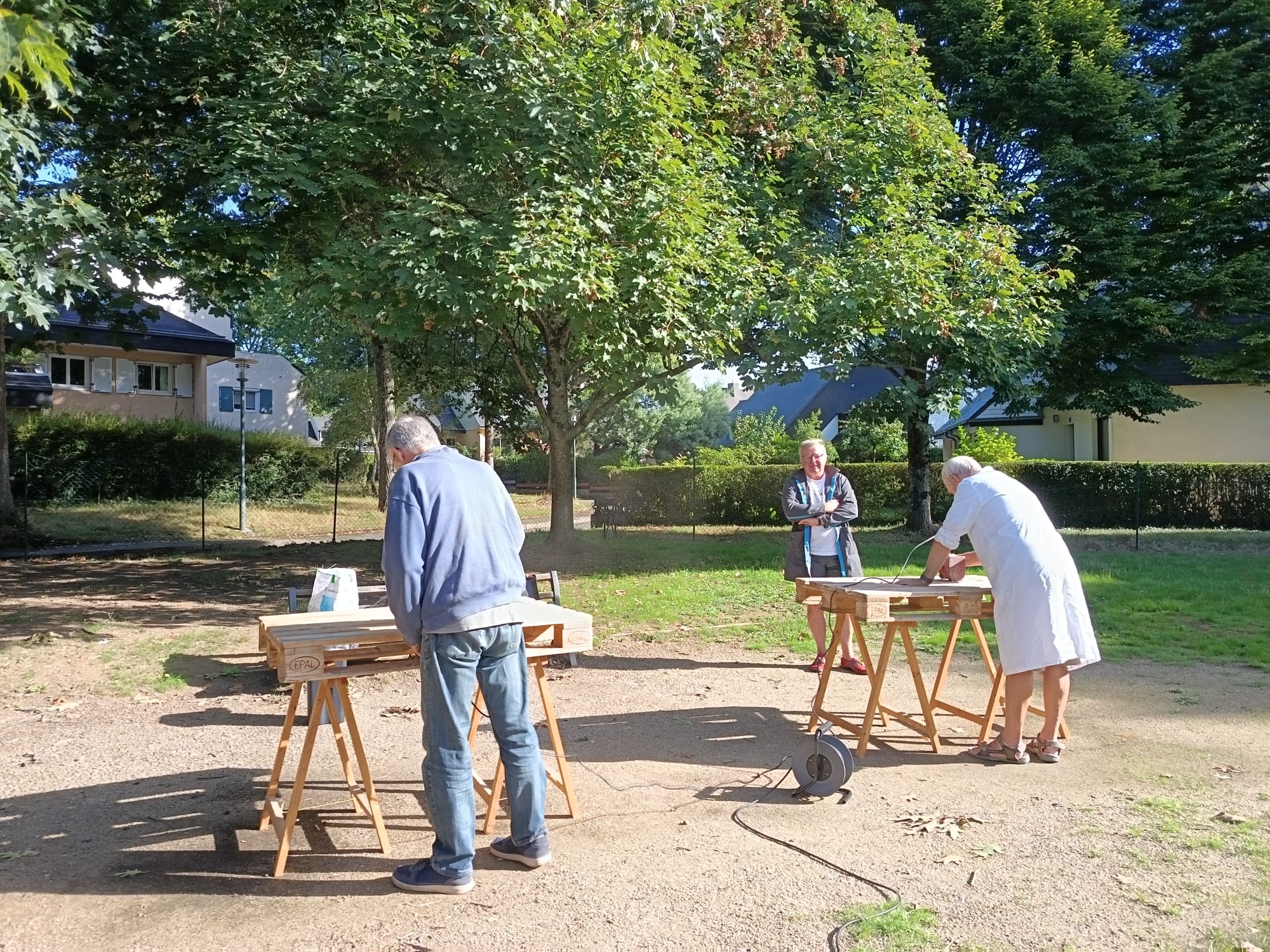 Les travaux continuent…