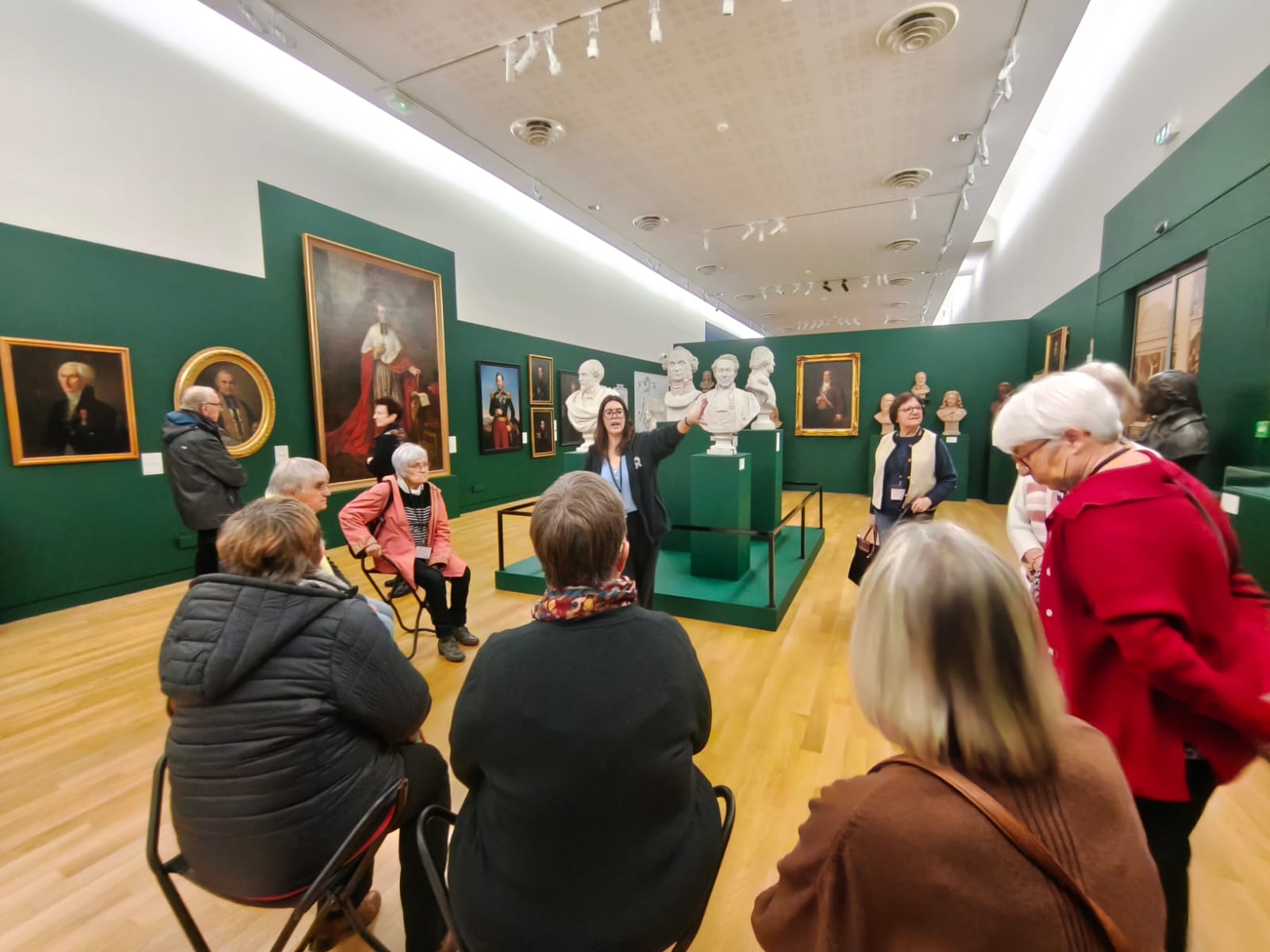 Visite de l&rsquo;exposition « La jeunesse des Beaux-arts « 