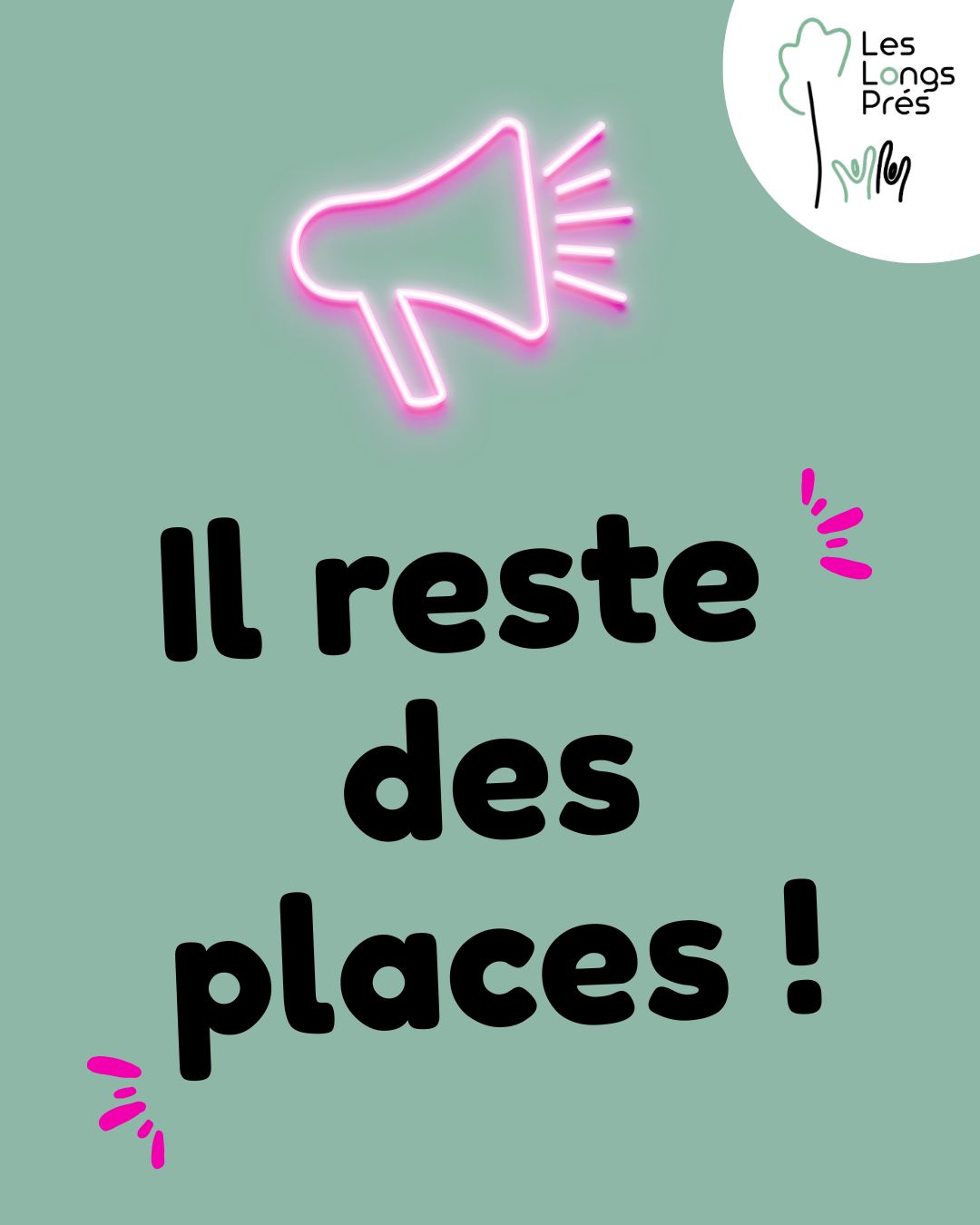 Saison 2026-2027, il reste des places !